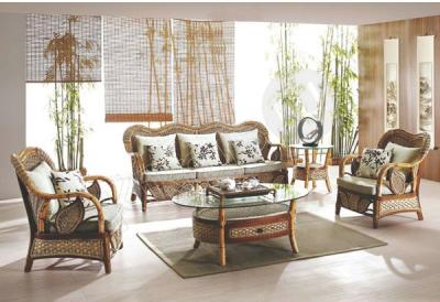 Комплект мебели из ротанга и бамбука для гостиной Bamboo