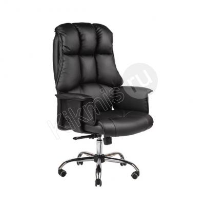 Кресло руководителя Монблан нат кожа черная МТГ хром,кресло руководителя,офисный кресло,компьютерный кресло,компьютерный кресло купить, купить офисный кресло,офисный мебель,стул офисный,купить кресло, компьютерный стул,игровой кресло,кабинет руководитель,эргономичный кресло,
