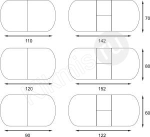Обеденные столы раздвижные с рисунком