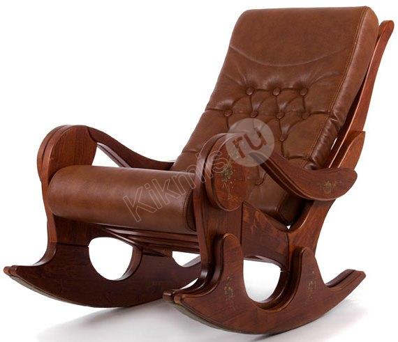 Кресло качалка холодная ковка
